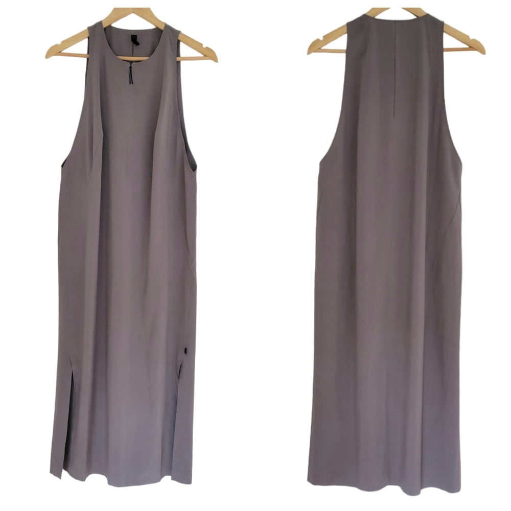 Lululemon Lab Lahar Dress Midi Length Sleeveless Sporty Athleisure Light…